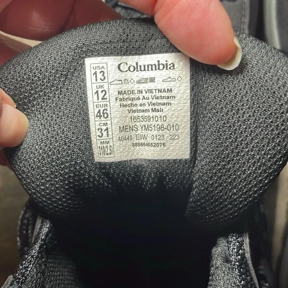 Columbia Men's Yoncalla Mid Waterproof Boots sz 13 - Picture 4 of 9